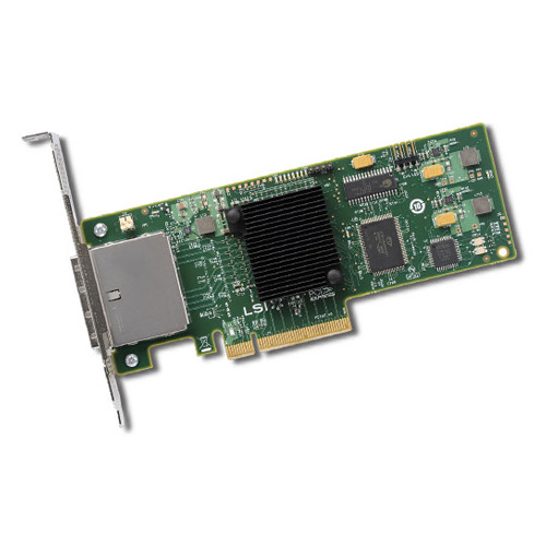 LSI Logic SAS 9200-8e Bare Card, PCI-e 6Gb/s SAS, 2x External