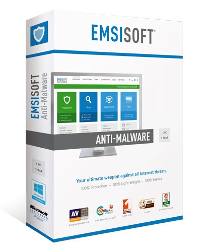 Emsisoft Business Emergency Kit - 50 Devices, Billed Yearly (ESD)