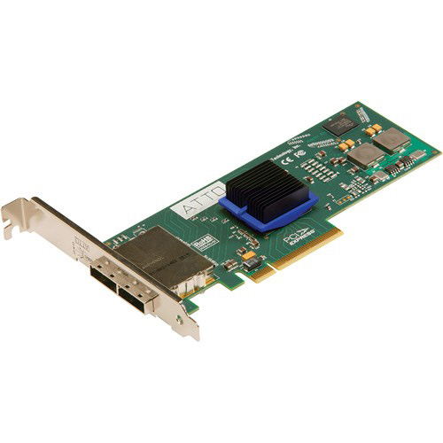 ATTO H680 PCIe 8 ext ports, SAS/SATA 6Gb LP Host Adapter