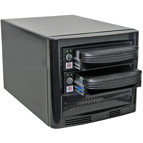 CRU Dataport 4 Bay SAS/SATA Enclosure with DX115 Carriers **EOL**