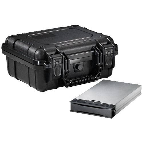 CRU DCP Kit #1 includes DX115 DC Carrier, Shipping Case with Custom Foam