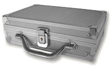 Carrying Case, DataPort 3.5 Inch Carrier, Hard Shell, Silver